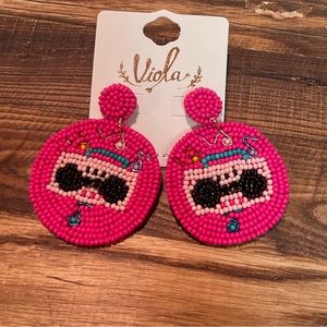 Boombox 90’s Style Boutique Seed Bead Earrings